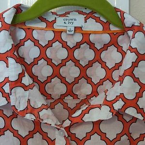 Crown & Ivy cotton shirt